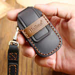 Custodia protettiva per chiave Hallmo in pelle di vacchetta per auto per LEADING IDEAL One, For LEADING IDEAL One