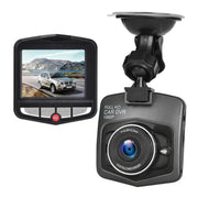 Scudo di registrazione singolo per auto da 2,2 pollici 480P Registratore di guida Supporto DVR Monitoraggio parcheggio/Registrazione in loop (Nero), 2.2 inch