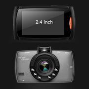 G30 Registratore di guida per auto da 2,4 pollici 480P con registrazione singola Supporto DVR Monitoraggio parcheggio / Registrazione in loop, 2.4 inch