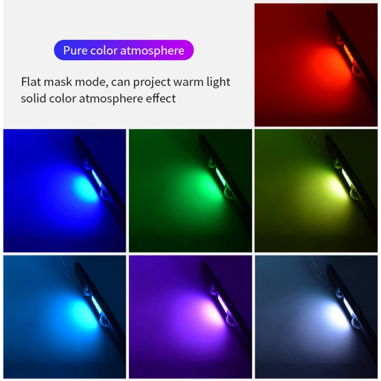Lampada per atmosfera colorata cielo stellato D88 5V 2.5W per auto senza telecomando, D88 without Remote Control