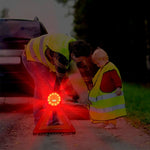Luce lampeggiante di emergenza stradale per auto Luce lampeggiante rotante a LED, LED Flashing Warning Light