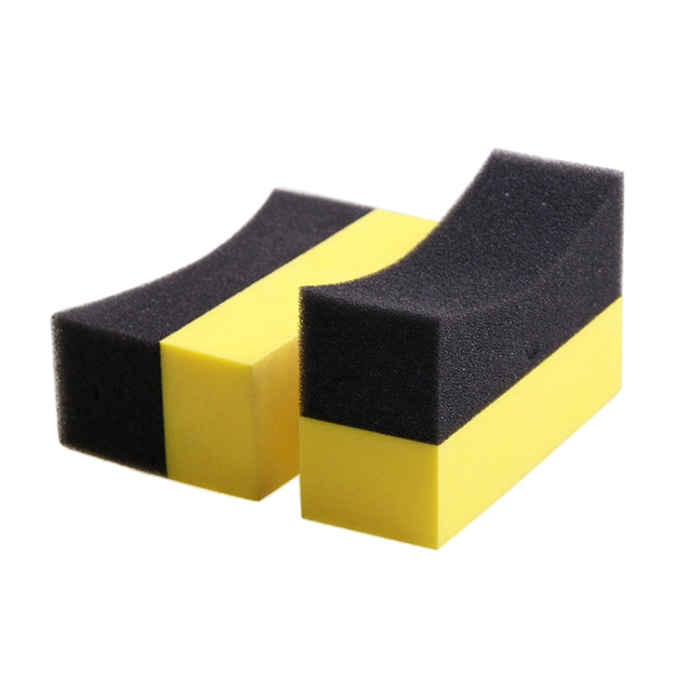 R-10356 Spugna per pulizia auto EVA multifunzionale anti-angolo morto, 20 PCS Anti-dead Corner EVA Sponge