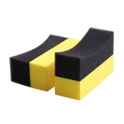 R-10356 Spugna per pulizia auto EVA multifunzionale anti-angolo morto, 20 PCS Anti-dead Corner EVA Sponge