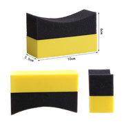R-10356 Spugna per pulizia auto EVA multifunzionale anti-angolo morto, 20 PCS Anti-dead Corner EVA Sponge