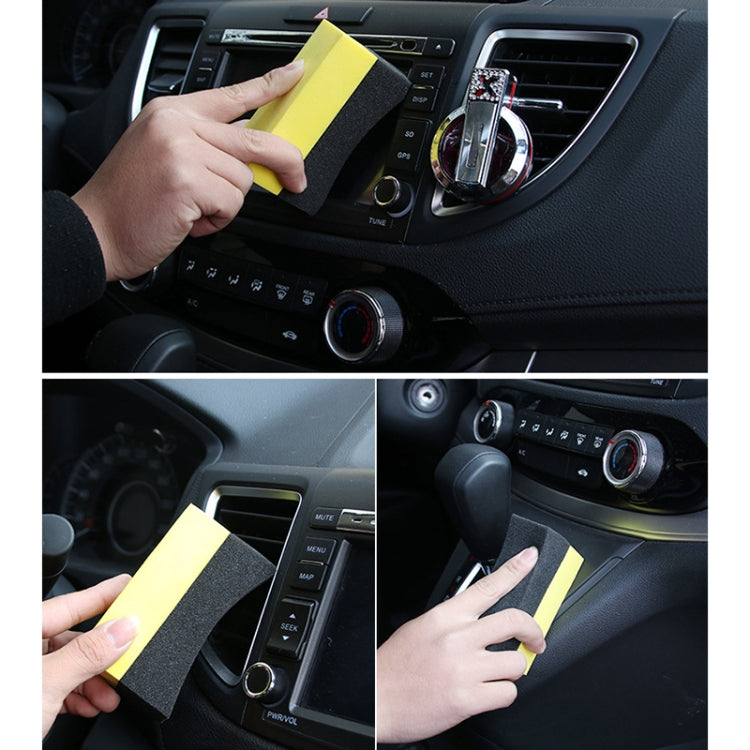 R-10356 Spugna per pulizia auto EVA multifunzionale anti-angolo morto, 20 PCS Anti-dead Corner EVA Sponge