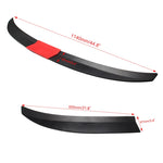Labbro dello spoiler laterale dell'ala posteriore a tre stadi in ABS modificato per auto, Three-stage
