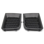 2 pezzi di copertura della cornice della griglia inferiore del paraurti anteriore sinistro + destro per Jeep Renegade, Left + Right