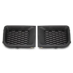 2 pezzi di copertura della cornice della griglia inferiore del paraurti anteriore sinistro + destro per Jeep Renegade, Left + Right
