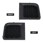 2 pezzi di copertura della cornice della griglia inferiore del paraurti anteriore sinistro + destro per Jeep Renegade, Left + Right