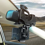 Supporto rotante per registratore di navigazione, staffa per cellulare, specchietto retrovisore per auto, Car Rearview Mirror Phone Bracket
