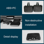 Auto Aria Condizionata Anteriore Interruttore di Scarico Paddle Aria Condizionata Clip a Foglia per BMW Serie 3 E90, Guida a Destra e a Sinistra Universale, For BMW 3 Series E90