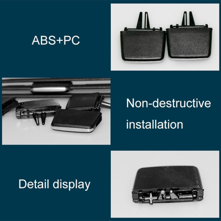 Auto Aria Condizionata Anteriore Interruttore di Scarico Paddle Aria Condizionata Clip a Foglia per BMW Serie 3 E90, Guida a Destra e a Sinistra Universale, For BMW 3 Series E90
