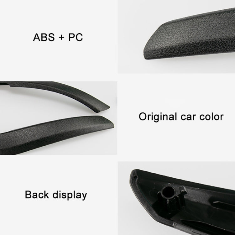 Maniglia per portiera interna lato destro dell'auto per BMW X1 2009-2015, guida a destra e a sinistra universale, Right Side (Black), Right Side (Beige)