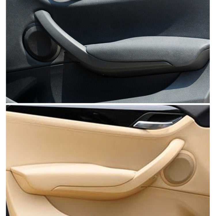 Maniglia per portiera interna lato destro dell'auto per BMW X1 2009-2015, guida a destra e a sinistra universale, Right Side (Black), Right Side (Beige)