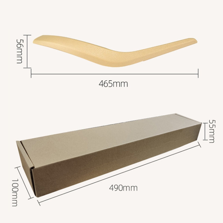 Maniglia per portiera interna lato sinistro per auto per BMW X1 2009-2015, guida a destra e a sinistra universale, Left Side (Black), Left Side (Beige)