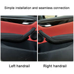 Maniglia per portiera interna lato sinistro per auto per BMW X1 2009-2015, guida a destra e a sinistra universale, Left Side (Black), Left Side (Beige)