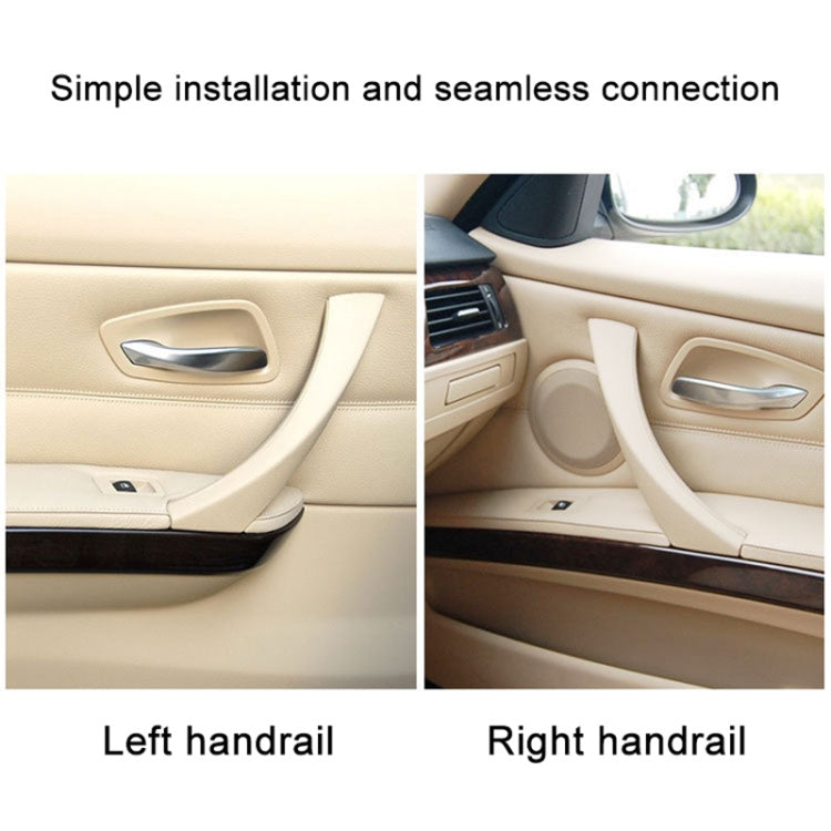 Staffa per porta interna lato sinistro dell'auto per BMW E90 2005-2012, guida a destra e a sinistra universale, Left Bracket (Black), Left Bracket (Grey), Left Bracket (Beige)