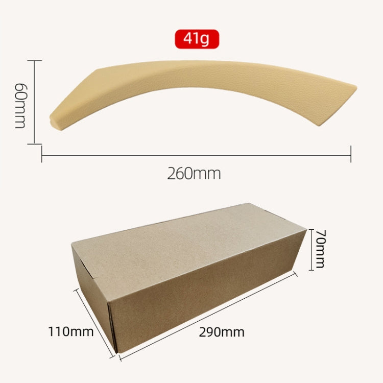 Copertura esterna per portiera laterale destra per BMW E90 2005-2012, guida a destra e a sinistra universale, Right Cover (Black), Right Cover (Grey), Right Cover (Beige)