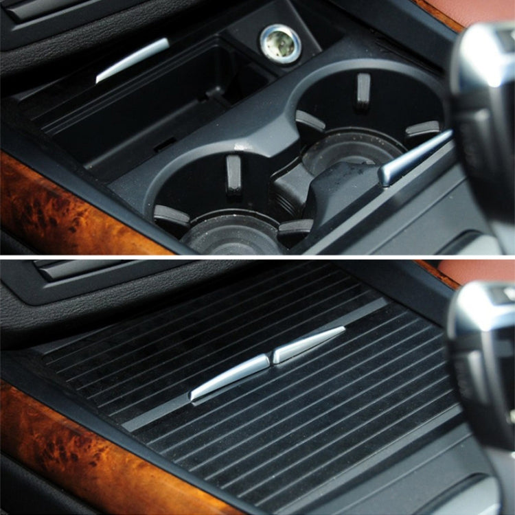 Sezione posteriore con cerniera per portabicchieri per auto per BMW X5 / X6 2007-2013, Rear Section