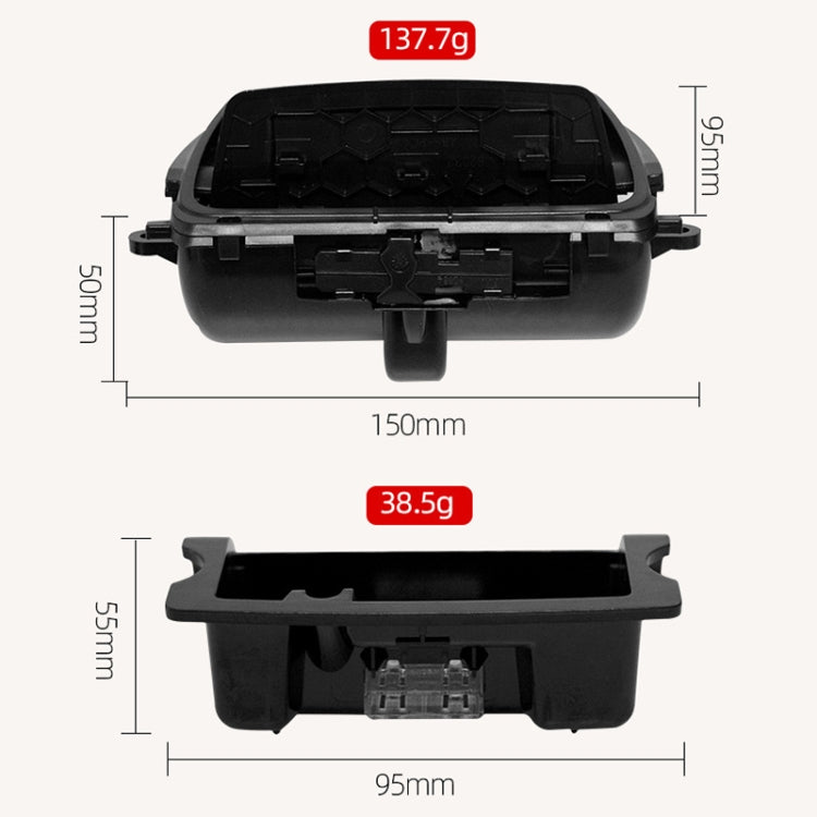 Posacenere per auto 51169206347 per BMW Serie 5, For BMW 5 Series Car Ashtray
