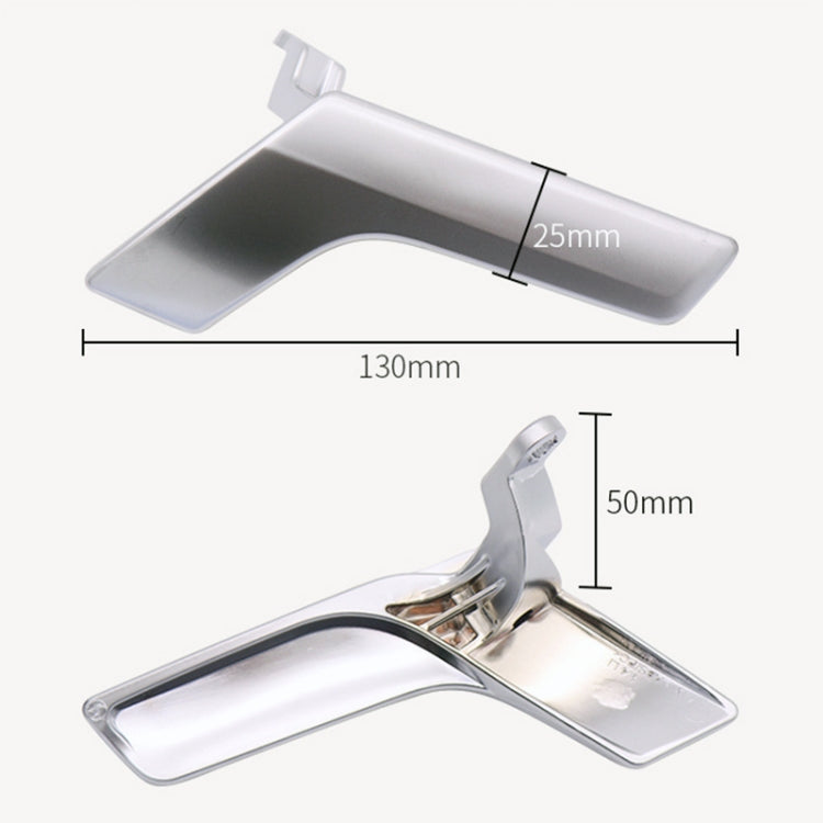 Maniglia per porta interna opaca galvanica lato destro dell'auto per Mercedes-Benz Classe C W204, guida a destra e a sinistra universale, Right Side Matte
