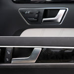 Maniglia per porta interna opaca galvanica lato destro dell'auto per Mercedes-Benz Classe C W204, guida a destra e a sinistra universale, Right Side Matte