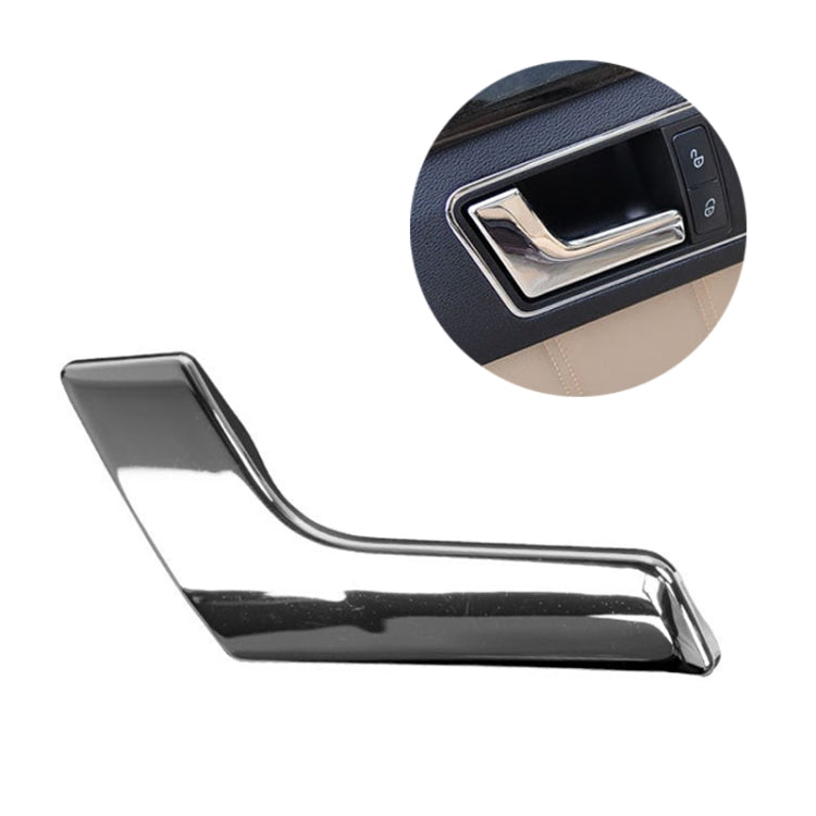 Maniglia per porta interna luminosa galvanica lato sinistro per auto per Mercedes-Benz Classe C W204 2008-2015, guida a destra e a sinistra universale, Left Side Bright
