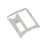 Copertura quadrata per scatola portaoggetti per controllo centrale auto 2046800107 per Mercedes-Benz Classe C W204 2007-2014, guida a sinistra, Square (Black), Square (Grey), Square (Beige)