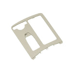 Copertura quadrata per scatola portaoggetti per controllo centrale auto 2046800107 per Mercedes-Benz Classe C W204 2007-2014, guida a sinistra, Square (Black), Square (Grey), Square (Beige)