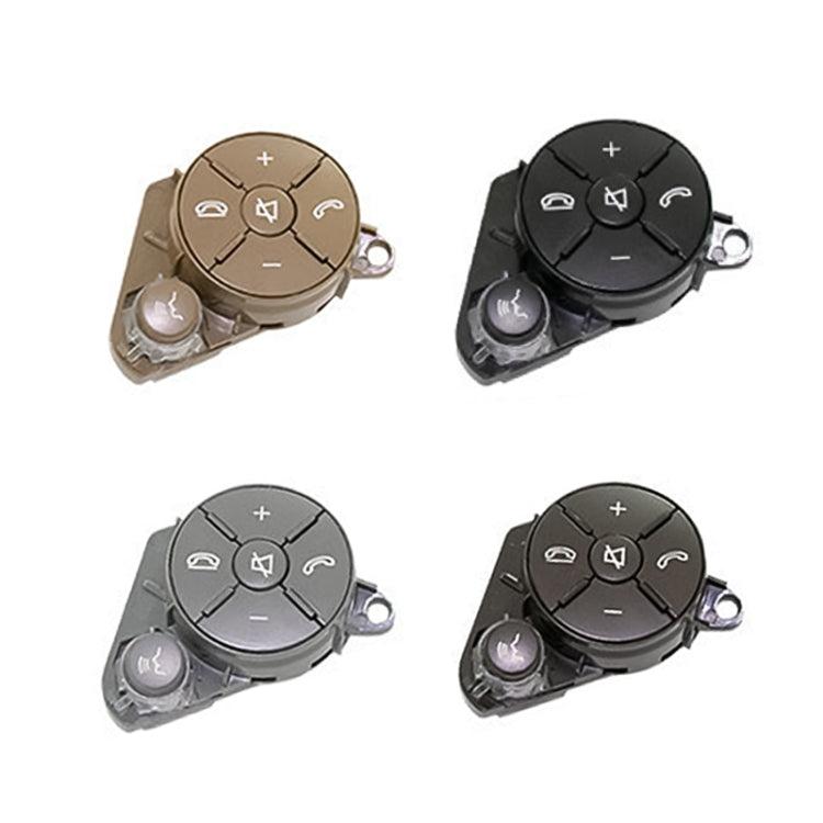 Pulsante interruttore destro per volante multifunzionale per Mercedes-Benz W204 / W212 / X204 2008-2015, guida a destra e a sinistra universale, Right Switch Button (Black), Right Switch Button (Grey), Right Switch Button (Beige)                       ...