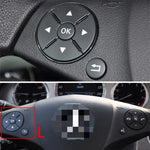 Pulsante interruttore sinistro per volante multifunzione per auto per Mercedes-Benz W204 / W212 / X204 2008-2015, guida a destra e a sinistra universale, Left Switch Button (Black), Left Switch Button (Grey), Left Switch Button (Beige)                 ...