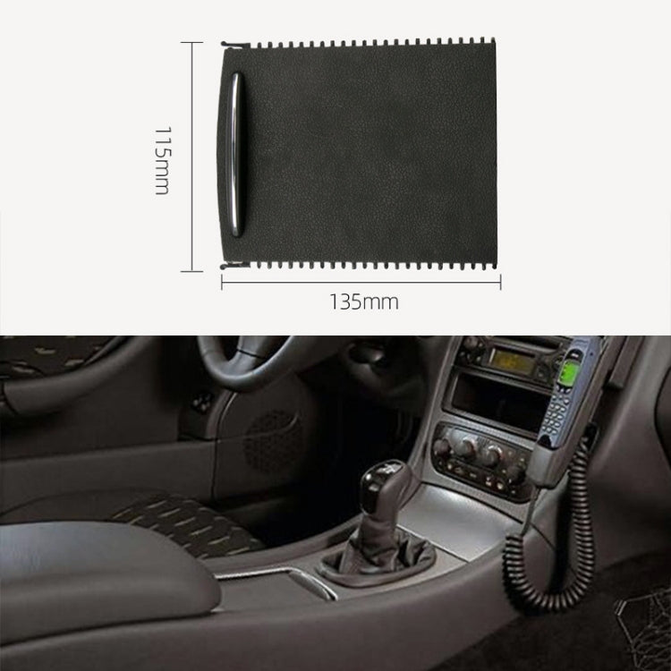 Portabicchieri per auto con cerniera avvolgibile per scatola di immagazzinaggio con cerniera per Mercedes-Benz W203 prima del 2007, For Mercedes-Benz W203