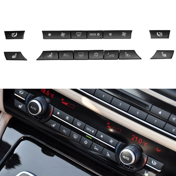 Pulsante interruttore pannello condizionatore auto 14 pulsanti 61319313923 per BMW F10 / F07 / F02, 14-button
