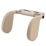 A03 Cuscino del sedile con cuscino per poggiatesta in memory foam a forma di U per auto regolabile, A03 (Brown), A03 (Red), A03 (Beige), A03 (Grey), A03 (Black)