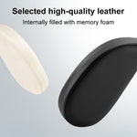 A03 Cuscino del sedile con cuscino per poggiatesta in memory foam a forma di U per auto regolabile, A03 (Brown), A03 (Red), A03 (Beige), A03 (Grey), A03 (Black)