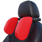 A05 Cuscino del sedile regolabile per poggiatesta in memory foam a forma di U per auto con gancio e supporto per cellulare, A05 (Beige), A05 (Brown), A05 (Red), A05 (Grey), A05 (Black), A05 (Coffee)