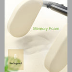 A05 Cuscino del sedile regolabile per poggiatesta in memory foam a forma di U per auto con gancio e supporto per cellulare, A05 (Beige), A05 (Brown), A05 (Red), A05 (Grey), A05 (Black), A05 (Coffee)