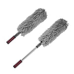 2 strumenti retrattili per la pulizia dell'auto, spolverino, 56cm