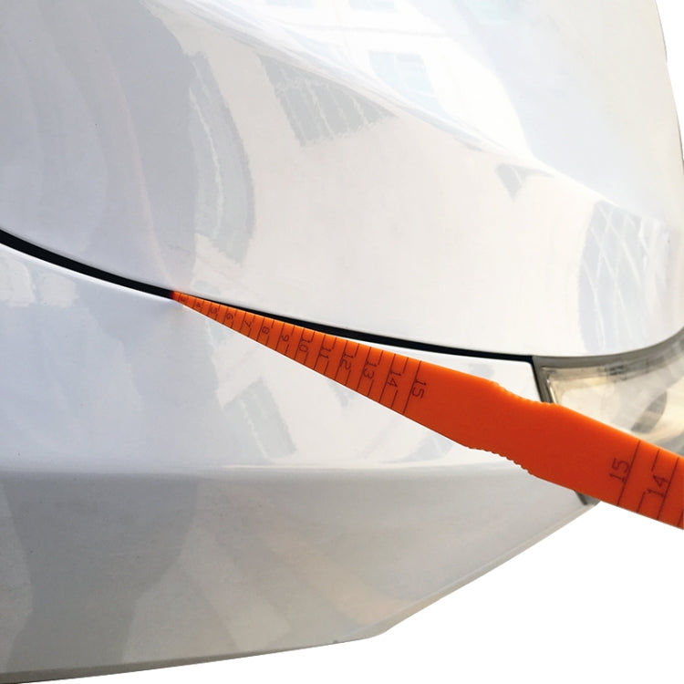 ZK-008 Calibro di allineamento del righello per la misurazione dello spazio tra il pannello della portiera e il cofano dell'auto, ZK-008
