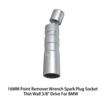 ZK-010 Strumento universale per manicotto di rimozione candela per auto da 16 mm per BMW, 16mm