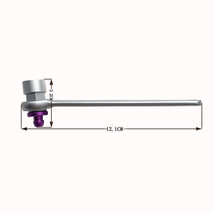 ZK-011 Strumento chiave per spurgo freni per auto da 11 mm, ZK-011