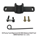 ZK-012 Kit di strumenti di allineamento pompa olio albero di bilanciamento M20 per BMW 320i N20 N26, ZK-012