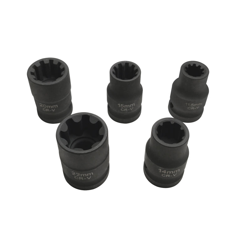 Set di prese pinza freno VAG per auto 5 in 1 ZK-056 per Volkswagen / Audi / Porsche, ZK-056
