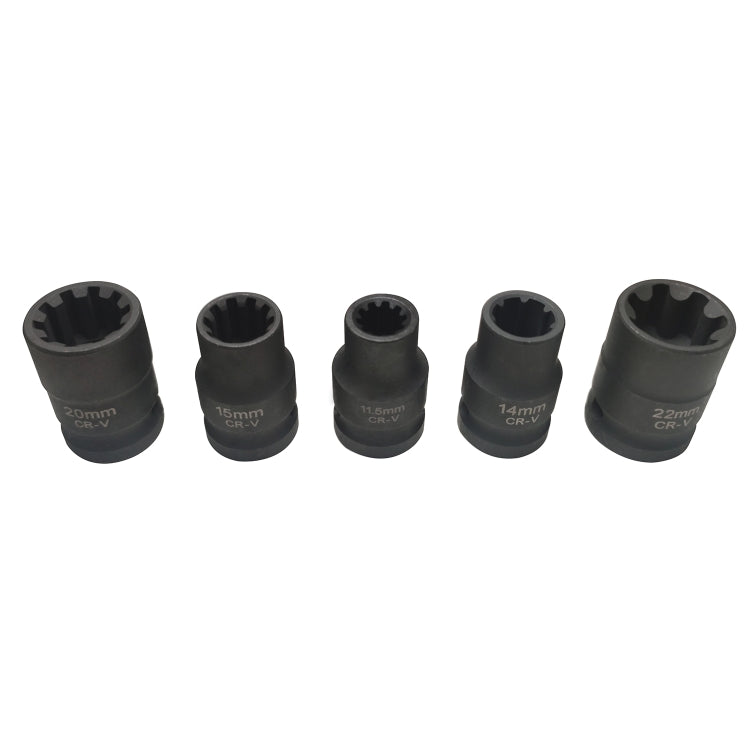 Set di prese pinza freno VAG per auto 5 in 1 ZK-056 per Volkswagen / Audi / Porsche, ZK-056