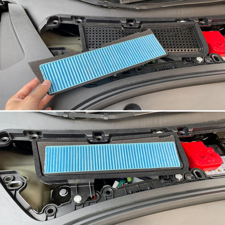 Elemento filtrante esterno per aria condizionata per auto, in tessuto soffiato fuso per Tesla Model 3 2021, External Filter Element