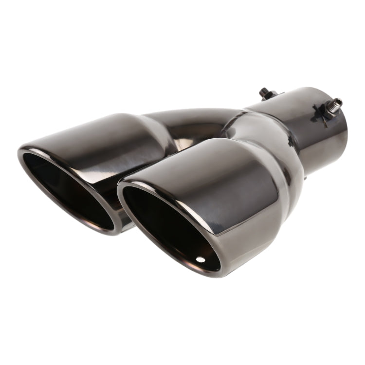 Tubo punta silenziatore scarico auto 6 cm acciaio inox