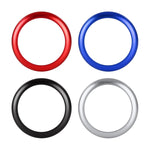Auto Motore di Avviamento Chiave Anello Pulsante Trim Adesivo Decorazione per Nissan Teana / X-TRAIL / Qashqai / Murano / Maxima 2013-2018, For Nissa Teana (Black), For Nissa Teana (Blue), For Nissa Teana (Red), For Nissa Teana (Silver)