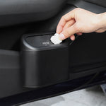 Contenitore per bidone della spazzatura per veicoli Organizzatore per bidone della spazzatura Contenitore per spazzatura montato su auto, Trash Can Bin