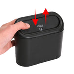 Contenitore per bidone della spazzatura per veicoli Organizzatore per bidone della spazzatura Contenitore per spazzatura montato su auto, Trash Can Bin