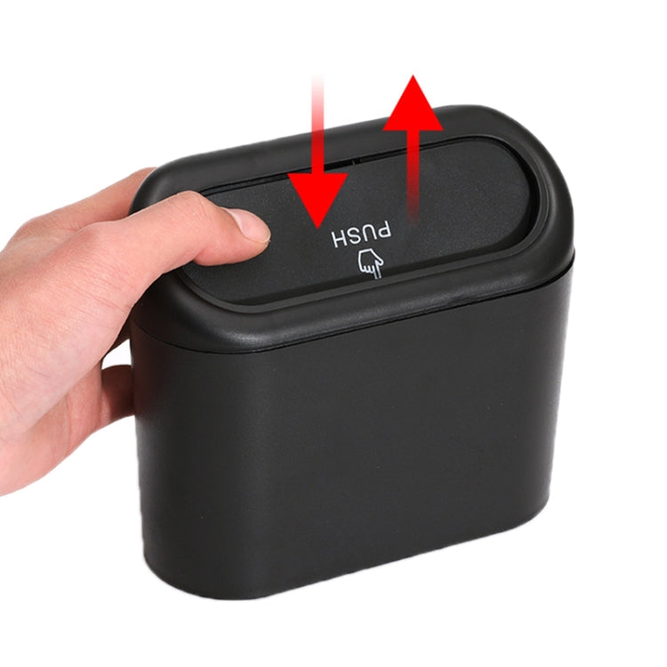 Contenitore per bidone della spazzatura per veicoli Organizzatore per bidone della spazzatura Contenitore per spazzatura montato su auto, Trash Can Bin